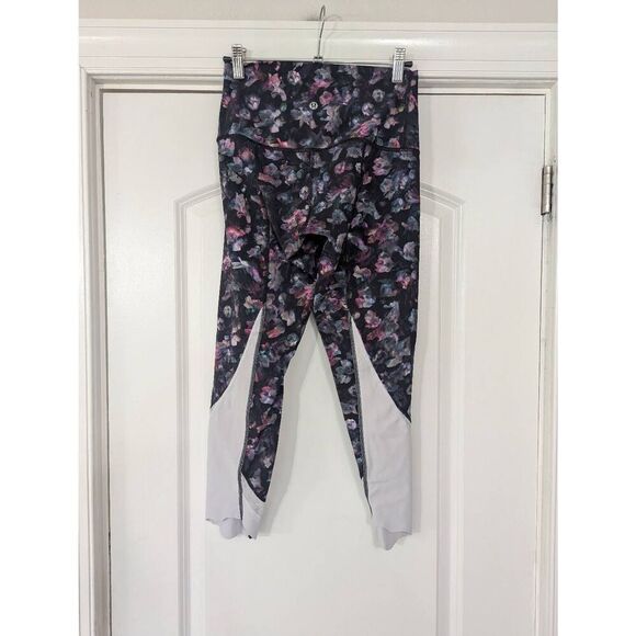 Lululemon Wunder Under Scalloped Hem High-Rise Crop 23" Luxtreme Roll Down 4* - Picture 4 of 5